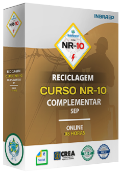 Curso Profissional NR-10 Reciclagem SEP (08h)