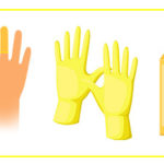 Modelos de EPI para proteção das mãos