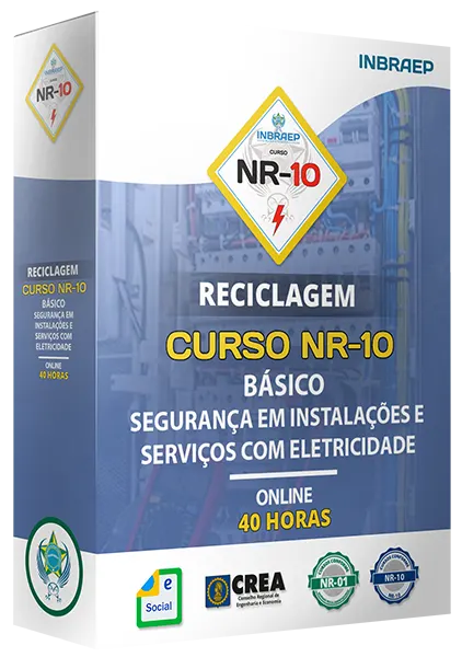 Curso Profissional NR-10 Reciclagem Básico 40h