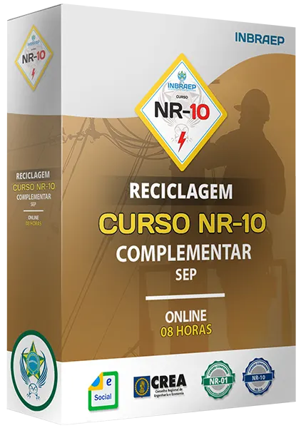 Curso Profissional NR-10 Reciclagem SEP 08h