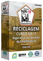 Curso Profissional Reciclagem NR-11 Empilhadeiras