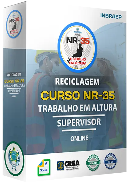 Curso Profissional Reciclagem NR-35 Supervisor 20h