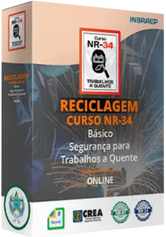 Curso Profissional Reciclagem NR-34 Trabalhos a Quente