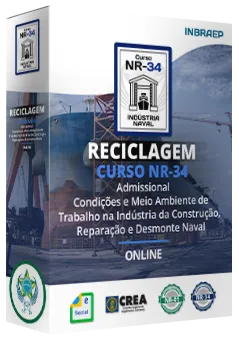 Curso Profissional Reciclagem NR-34 Admissional