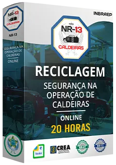 Curso Reciclagem NR-13 Caldeiras Profissional - Online