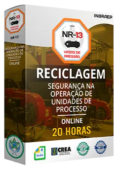 Curso Reciclagem NR-13 Vasos de Pressão Profissional - Online