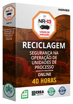 Curso Reciclagem NR-13 Vasos de Pressão Profissional - Online