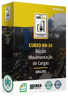 Curso Profissional NR-34 Movimentação de Cargas