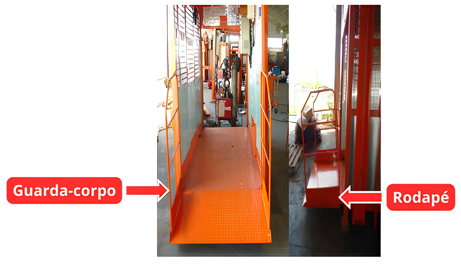 EPIs e EPCs para Elevadores de Obras